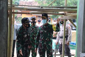 Brigjend TNI Darmono Susastro, S.I.P. – Irum Itjenad Cek Langsung Lokasi TMMD ke 111 Kodim 0412/LU.