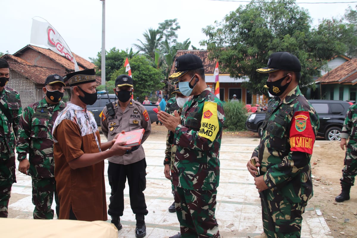 TMMD Ke 111 Kodim 0412/LU Mendapatkan Kunjungan Dari Irjenad