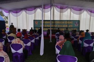 Kunjungan Irjenad ke lokasi TMMD Mematuhi Protkes Kunjungan Irjenad ke lokasi TMMD Mematuhi Protkes