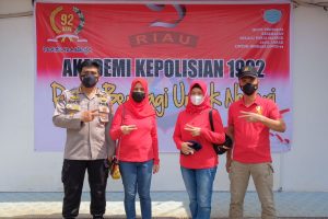 Alumni Akpol 1992 Riau Gelar Bansos, Distribusikan 556 Paket Sembako Untuk Masyarakat