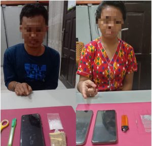 2 Pengedar Shabu Diringkus Resnarkoba Polres Kampar Pada 2 Lokasi di Wilayah Tapung