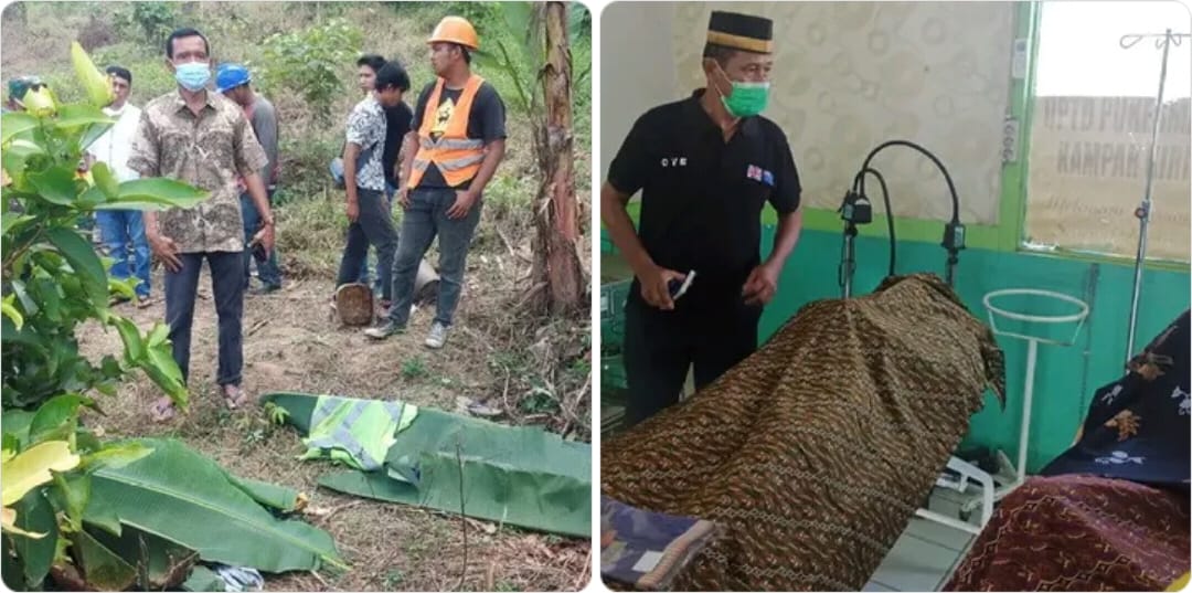 Tragis, 2 Pekerja CV. HRKU Tewas Tersengat Arus Listrik Saat Bekerja di Wilayah Desa Kebun Durian Kampar