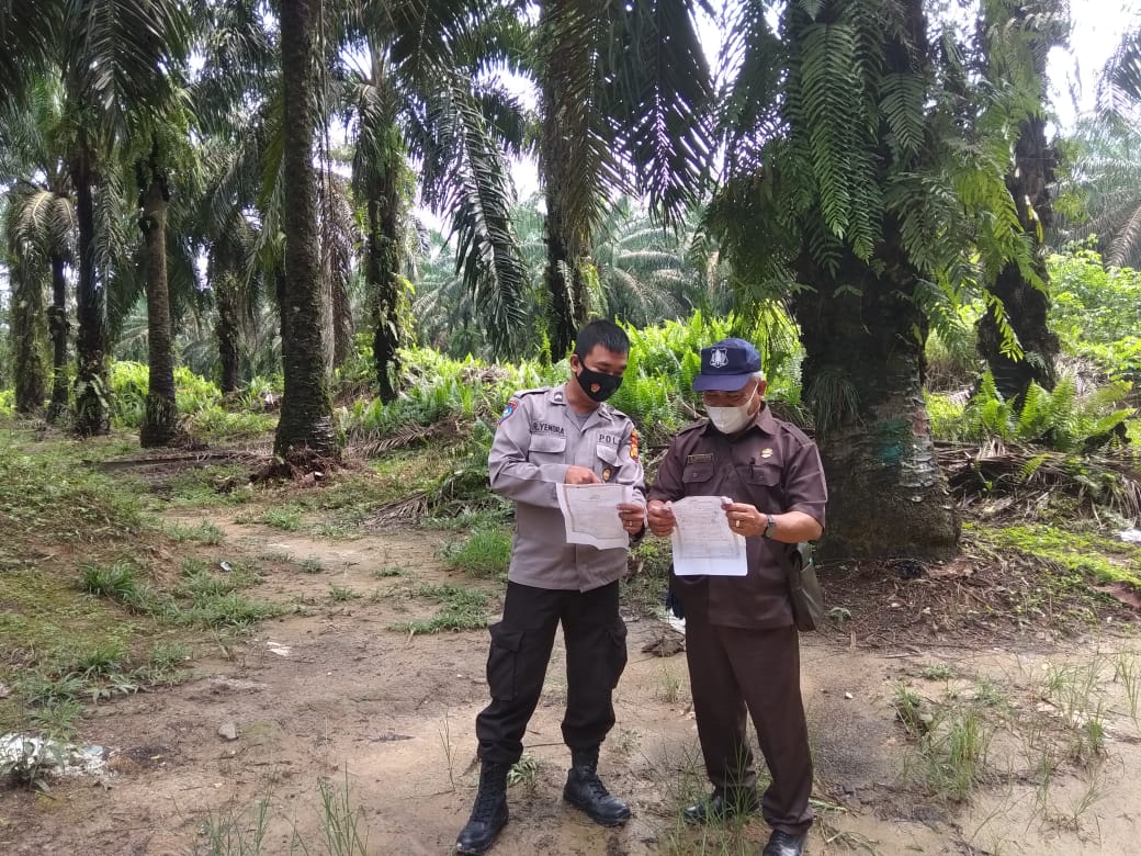 Polsek Pangkalan Kuras Kembali Patroli Karhutla di Lokasi Rawan Kebakaran