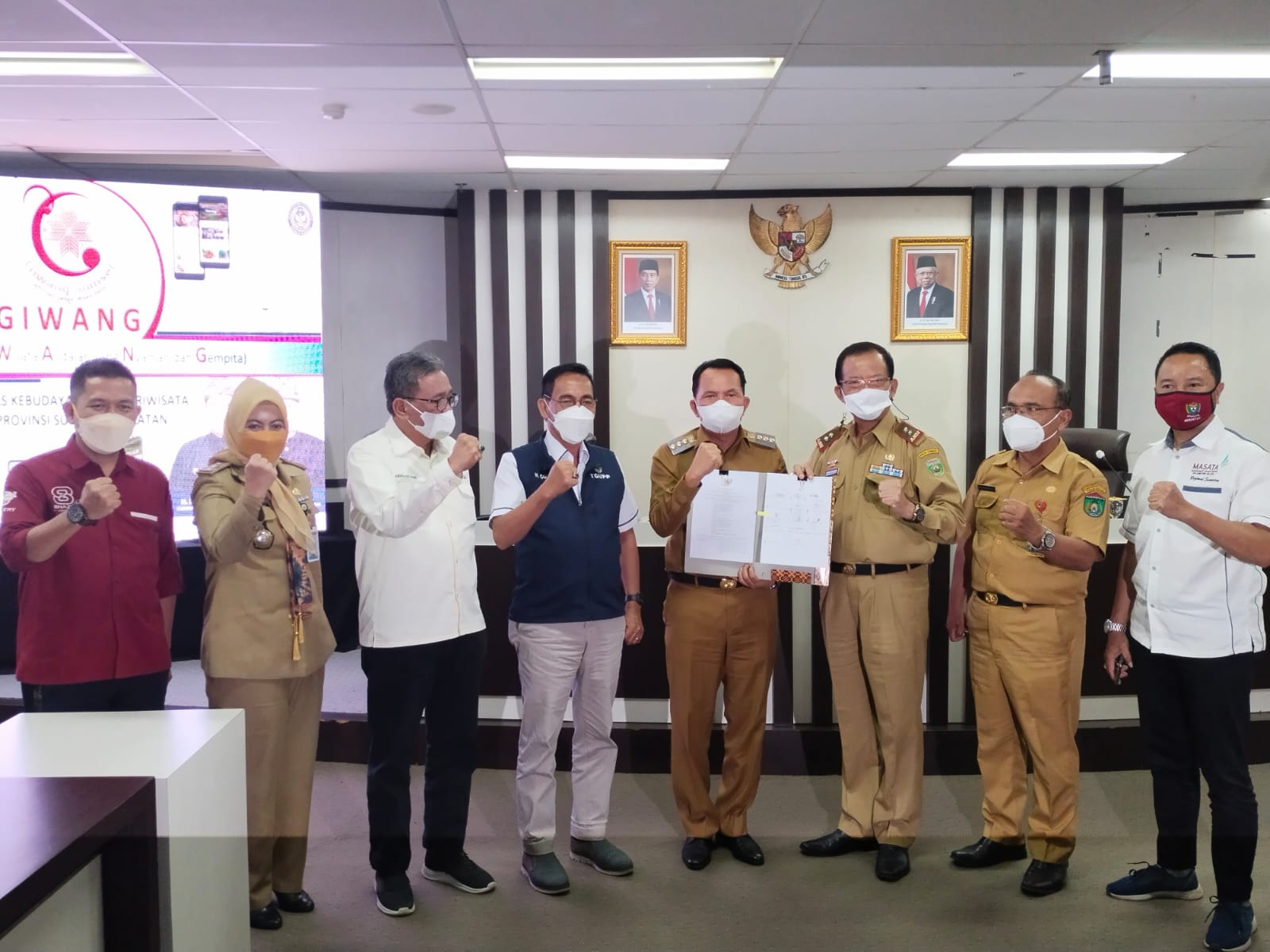 Kota Prabumulih Ke 15 Sosialisasi Dan MoU Aplikasi GIWANG