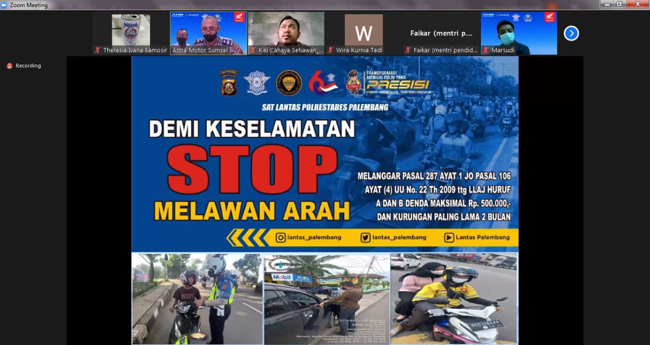 Astra Motor Sumsel Ingatkan Cari Aman Bagi Kalangan Mahasiswa