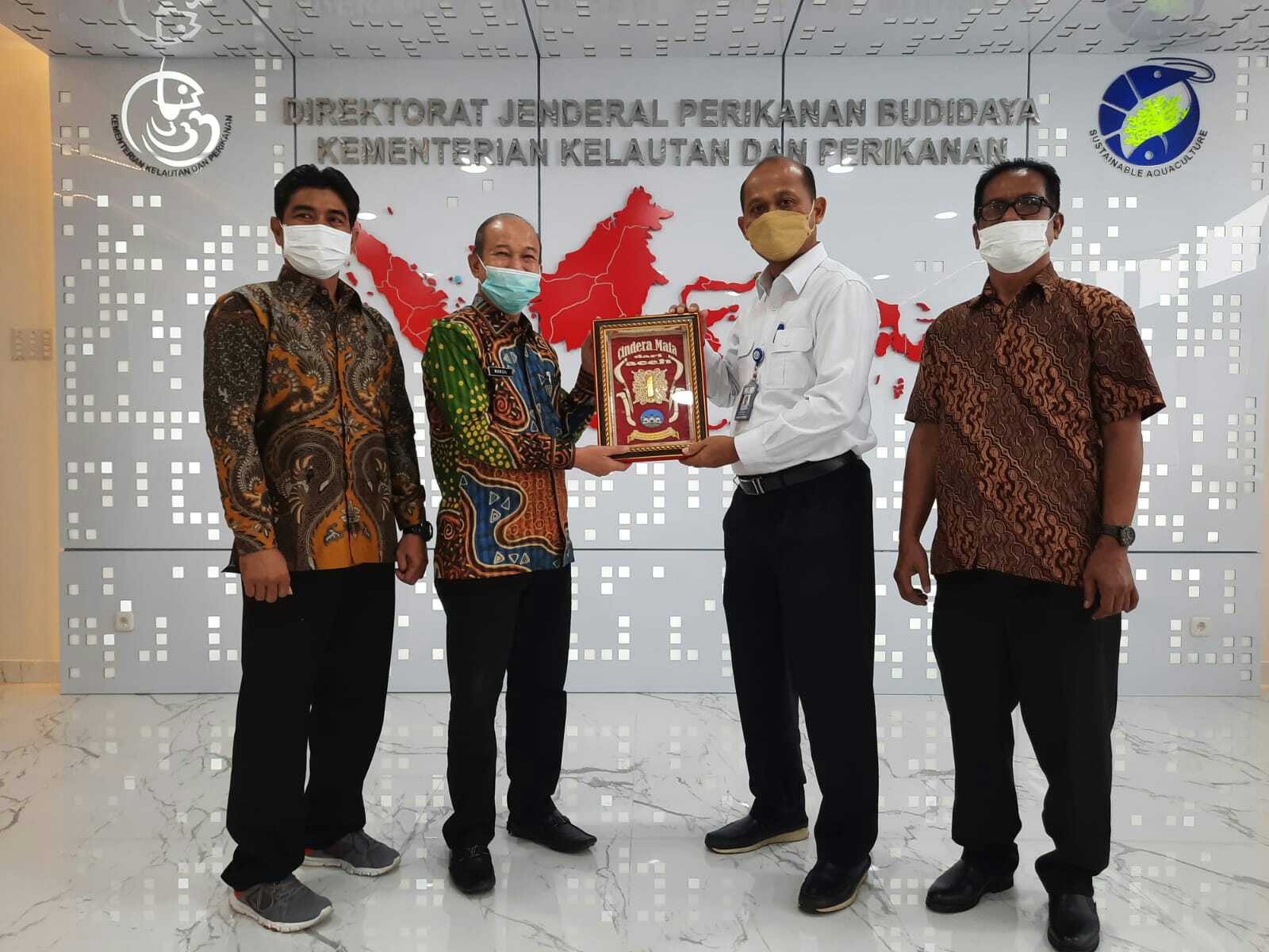 Temui Dirjen Perikanan Budidaya, Bupati Mursil Bahas 4 Program Strategis