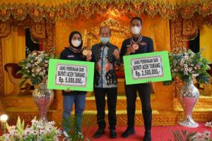 Bupati Mursil Apresiasi 2 Atlet Aceh Tamiang Peraih Medali Pon XX Papua