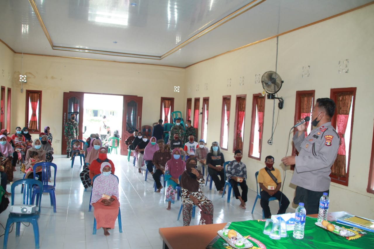 Kodim 0426/TB Ajak Polres Tulang Bawang Untuk Sosialisasikan Bahaya Penyalah Gunaan Senjata Api