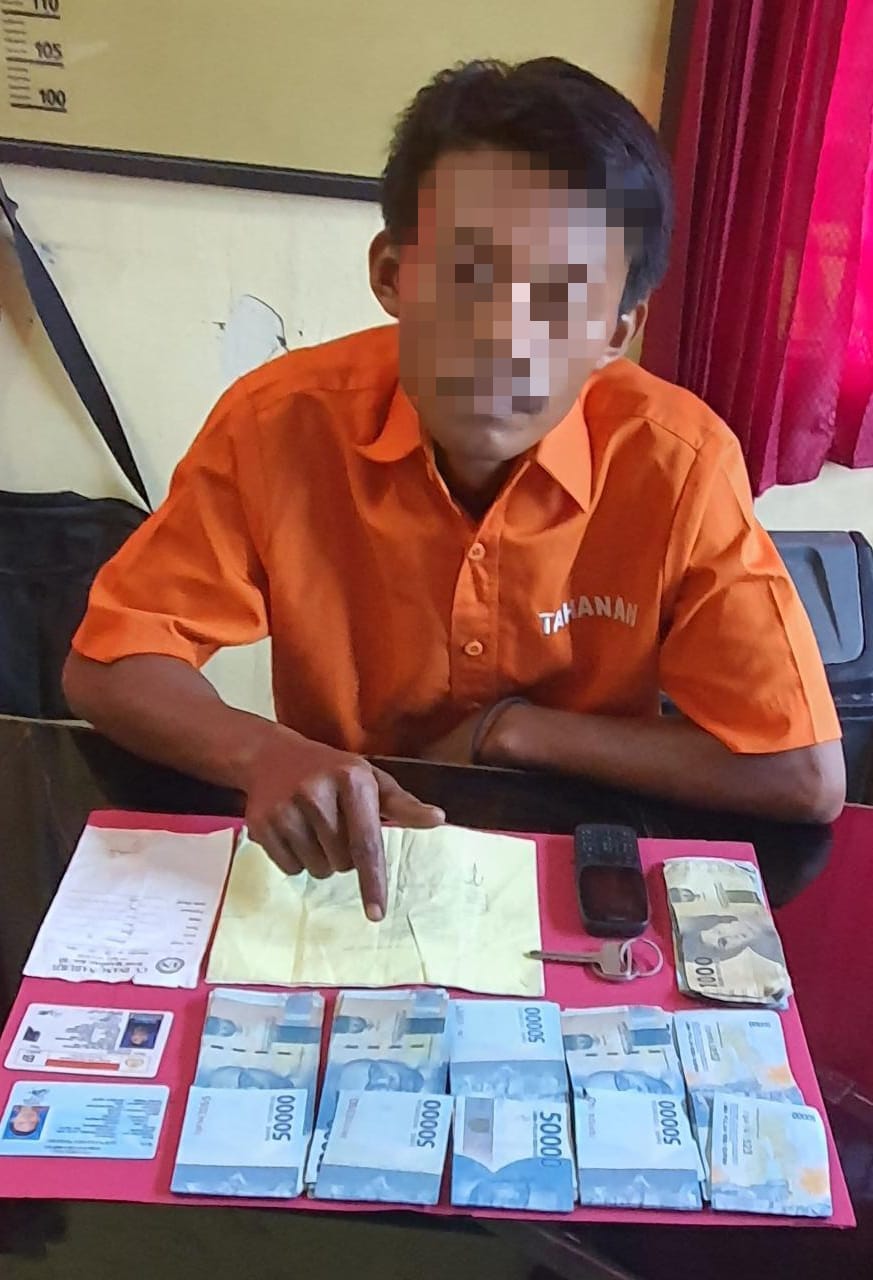 Gelapkan TBS Sawit Milik Perusahaan, Sopir Truk ini Diamankan Polsek Tapung Hulu