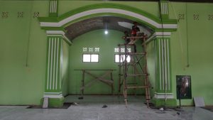 Satgas TMMD Kodim 0426/TB Utamakan Kualitas Dalam Renovasi Masjid Jami’rodhotul Jannah