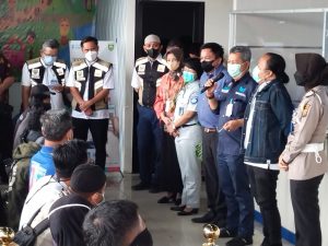 Bank Sumsel Babel Launching Aplikasi QRIS Bersama UPTB Samsat Palembang IV
