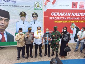 Bupati dan Kapolres Aceh Tamiang Sambut Kunjungan Wakil Mentri Desa Pembangunan Daerah Tertinggal Dan Transmigrasi – RI Bupati dan Kapolres Aceh Tamiang Sambut Kunjungan Wakil Mentri Desa Pembangunan Daerah Tertinggal Dan Transmigrasi – RI