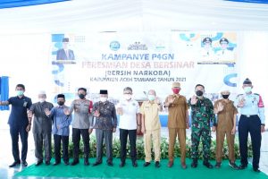 Bupati AcehTamiang Luncurkan Dua Desa Bersinar Bupati AcehTamiang Luncurkan Dua Desa Bersinar
