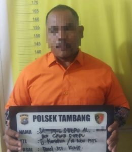 Aniaya Anggota Polri, Pria Sok Jago ini Akhirnya Diringkus Polsek Tambang