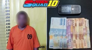 Tim Sorek 10 Squad Polsek Pangkalan Kuras Gulung Bandar Judi Togel