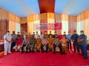 Kapolres Kampar Tatap Muka dengan Upika dan Tokoh Masyarakat Saat Kunker ke Polsek Kampar