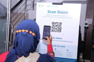 Selain Mall, Masuk Mako Ditlantas Polda Sumsel Wajib Scan QR Code PeduliLindungi Selain Mall, Masuk Mako Ditlantas Polda Sumsel Wajib Scan QR Code PeduliLindungi