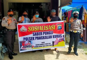 Tak Ingin Praktek Pungli Tejadi, Polsek Pangkalan Kuras Terus Mensosialisasikan Saber Pungli Tak Ingin Praktek Pungli Tejadi, Polsek Pangkalan Kuras Terus Mensosialisasikan Saber Pungli