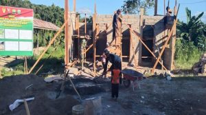 Semangat Tak pernah padam,Satgas TMMD ke 112 terus kebut pembuatan MCK Semangat Tak pernah padam,Satgas TMMD ke 112 terus kebut pembuatan MCK