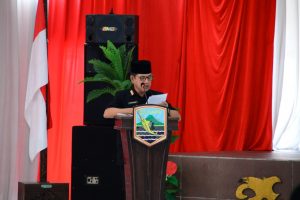 Pemerintah Daerah Kabupaten Kotabaru Sangat Antusias dengan Pelaksanaan TMMD Ke-112.
