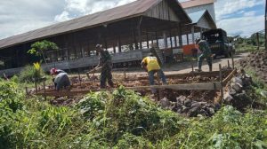 Satgas TMMD ke-112 Mulai pengerjaan Sasaran Fisik MCK