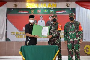 TMMD Ke-112 TA 2021 Kodim 1004/ Kota Baru Resmi Dibuka