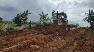 TMMD Kodim 1004/ Kotabaru Kerahkan Alat Berat Untuk Buka Jalan Baru