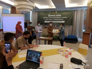 Dinas Perkebunan Hadiri Kegiatan BPN, Ini Disampaikan PLH Sekdin Perkebunan Sumsel