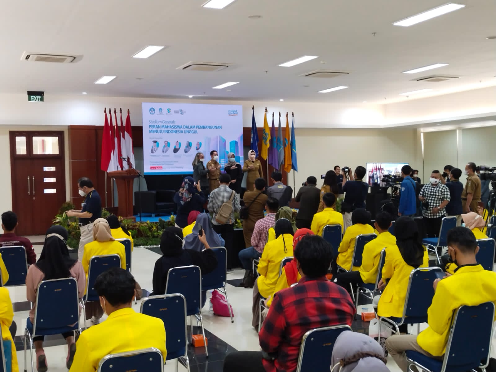 UT Palembang Undang Dinas Perpustakaan Sumsel, Ini Disampaikan Oleh Direktur UT