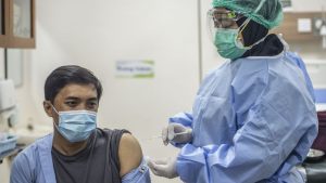 Capaian Vaksinasi di Kota Palembang Hampir Mencapai 58 Persen Capaian Vaksinasi di Kota Palembang Hampir Mencapai 58 Persen