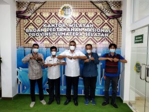 Jurnalis Reforma Agraria gelar  Audiensi dengan Kakanwil ATR/ BPN Sumsel