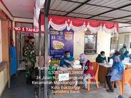 Puskesmas Nilam Sari Bukittinggi Gelar Vaksinasi Massal