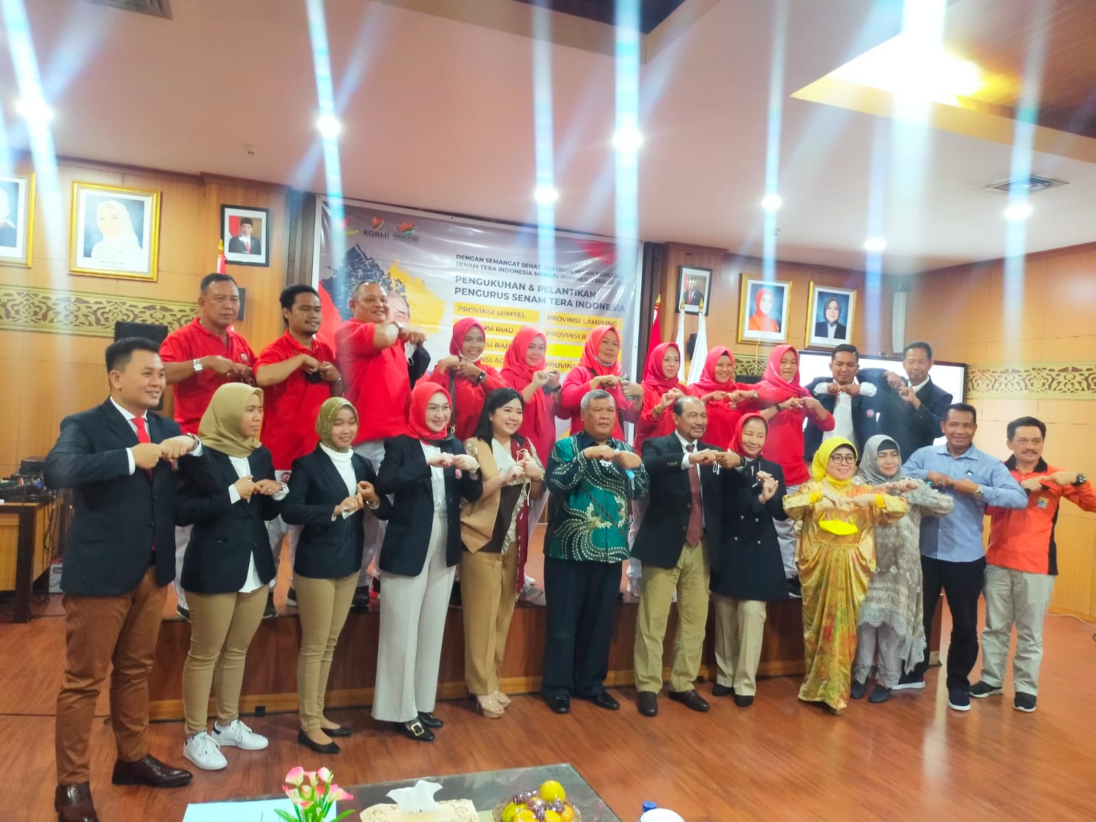 Ketua STI Sumsel Dilakukan Pengukuhan, Ini Dikatakan Ketuanya