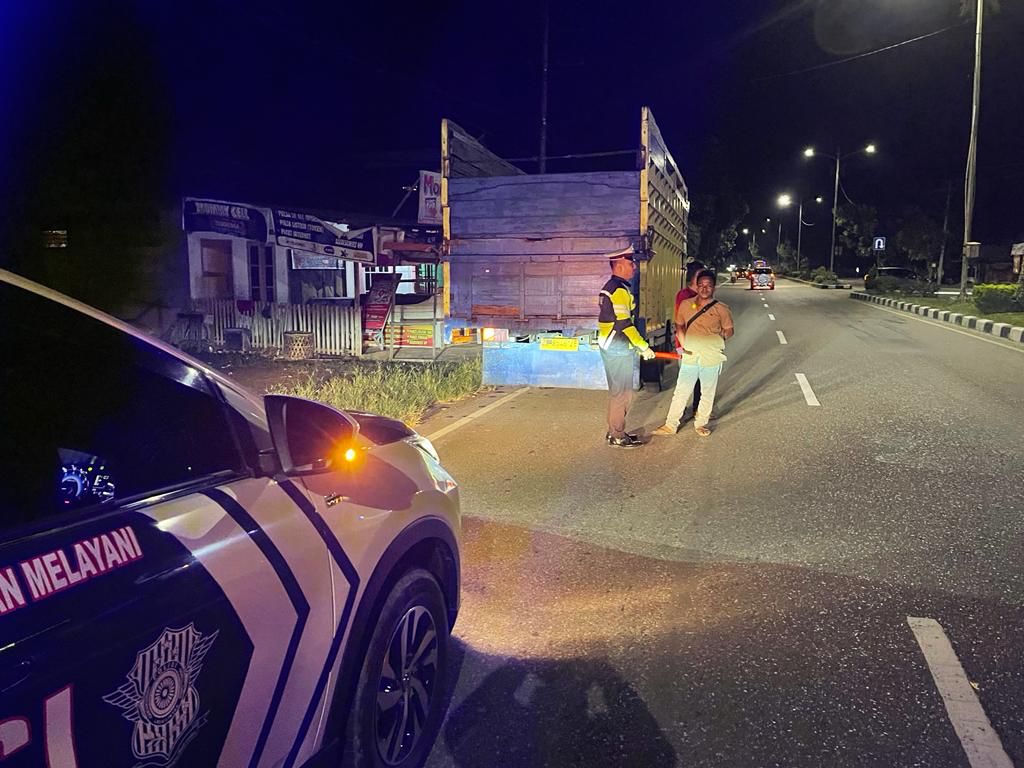 Himbauan Yang Dilakukan Oleh Satlantas Polres Aceh Tamiang, “Pengendara Patuhi Aturan Lalulintas di Jalan Raya”