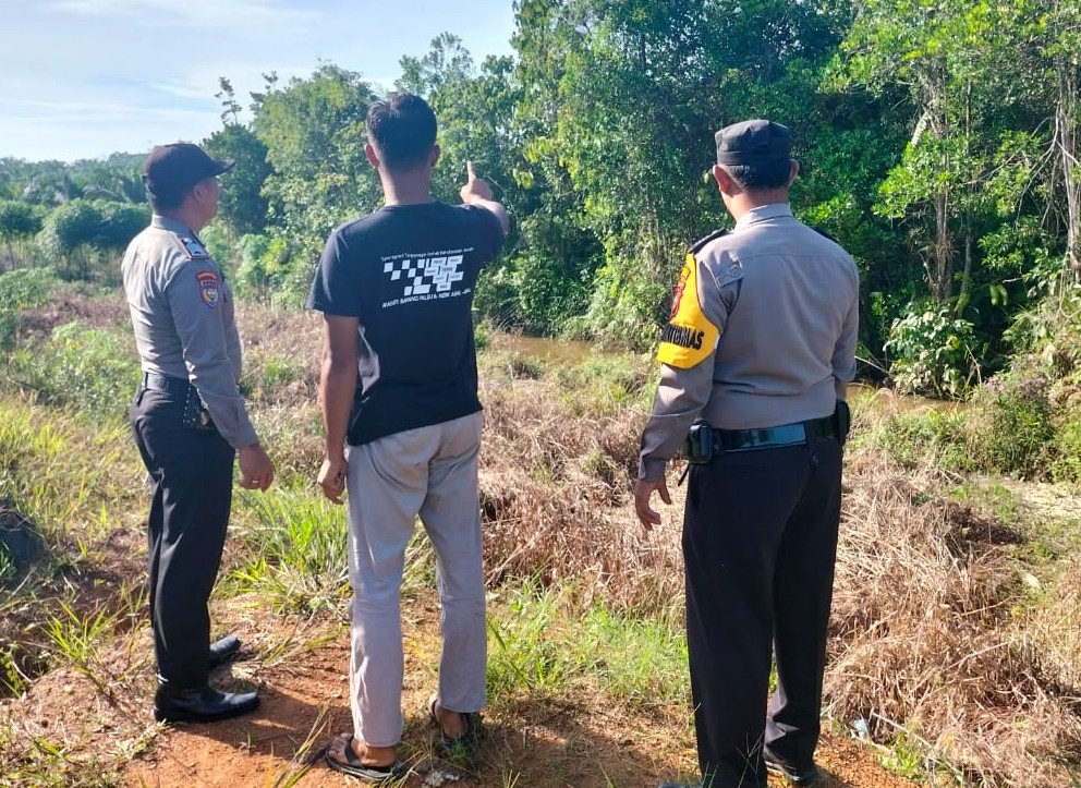Giat Rutin Polsek Pangkalan Lesung Laksanakan Patroli Karlahut