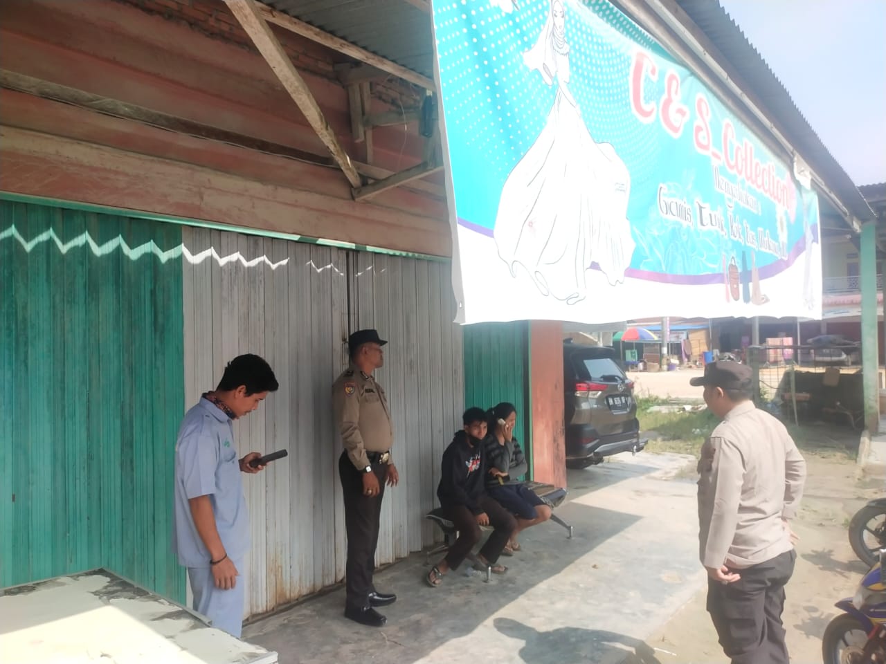Lagi, Polsek Langgam Gelar Giat Pencegahan Kriminalitas di Tengah Masyarakat