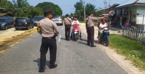 Percepatan Vaksinasi, Polsek Bunut Kembali Gelar Razia di Jalan