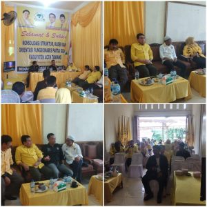 Rapat konsolidasi Partai Golkar Aceh Tamiang Usul Airlangga Hartarto sebagai Capres 2024