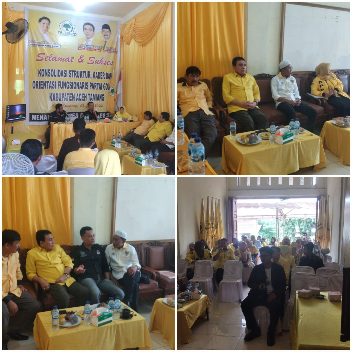 Rapat konsolidasi Partai Golkar Aceh Tamiang Usul Airlangga Hartarto sebagai Capres 2024