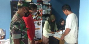 BIN Aceh melaksakan Vaksinasi di Aula Desa Masjid Sungai Iyu