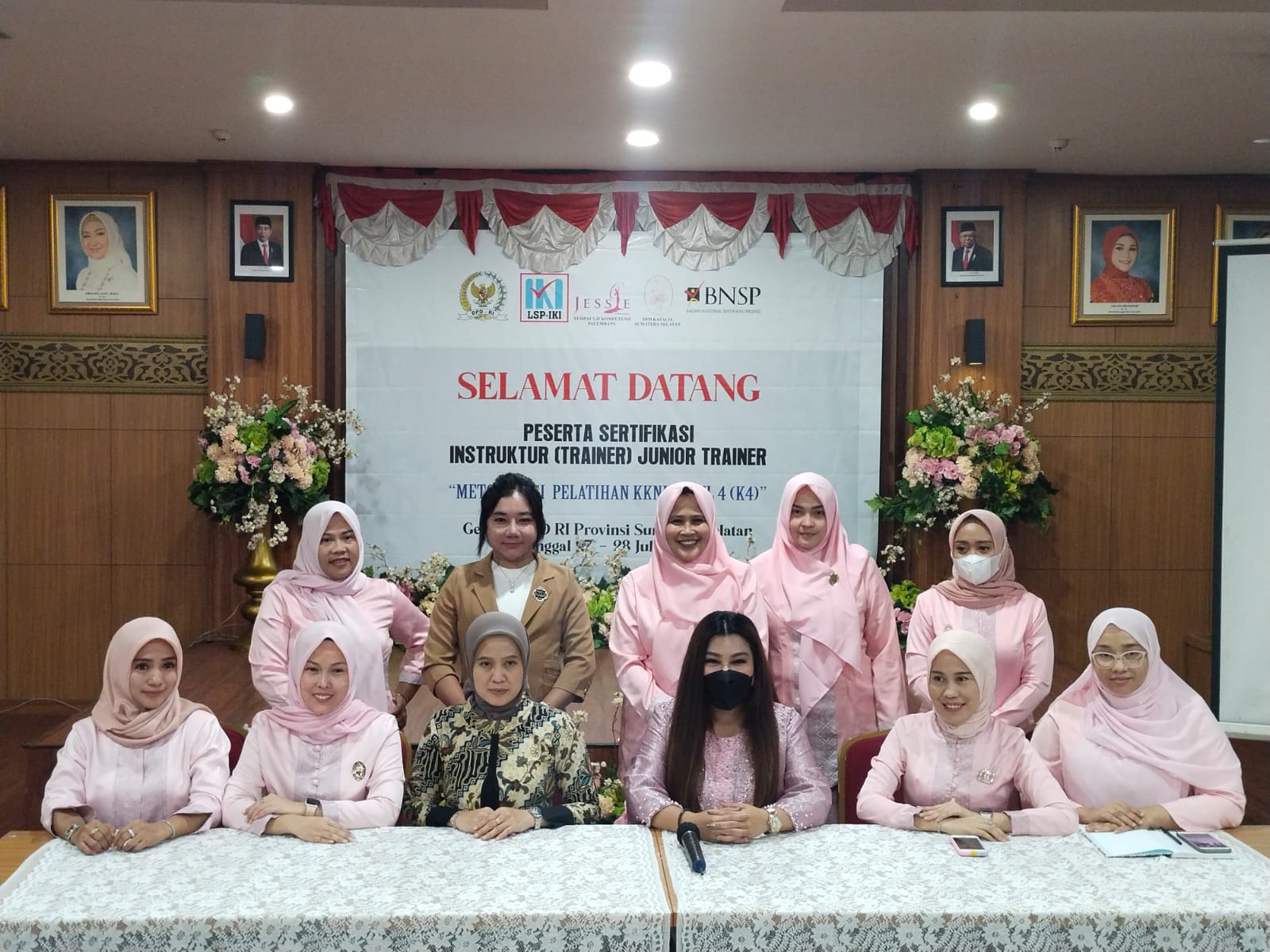 DPD KATALIA Sumsel Gandeng BNSP Dan LSP IKI Dalam Sertifikasi, Ini Yang Disampaikan Pada Peserta