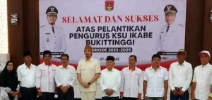 WALIKOTA BUKITTINGGI, LANTIK PENGURUS KSU IKABE BUKITTINGGI PRIODE 2022-2025