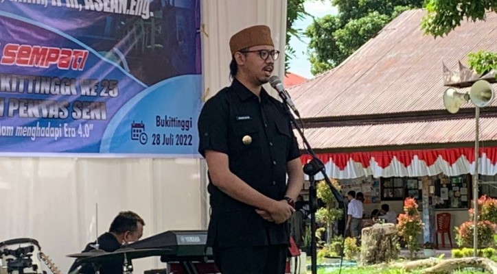 Walikota Bukittinggi Apresiasi Hasil Karya Pelajat SMAN 4 Bukittinggi