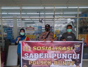 Cegah Pungutan Liar, Ps. Ka Polsek Bunut Pimpin Sosialisasi
