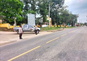 Sasar Lokasi Rawan Kecelakaan, Polsek Pangkalan Lesung Patroli Lalin Sasar Lokasi Rawan Kecelakaan, Polsek Pangkalan Lesung Patroli Lalin