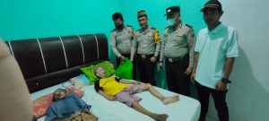 Jumat Barokah, Polsek Tambang Rutin Berbagi Sembako Kepada Warga Kurang Mampu