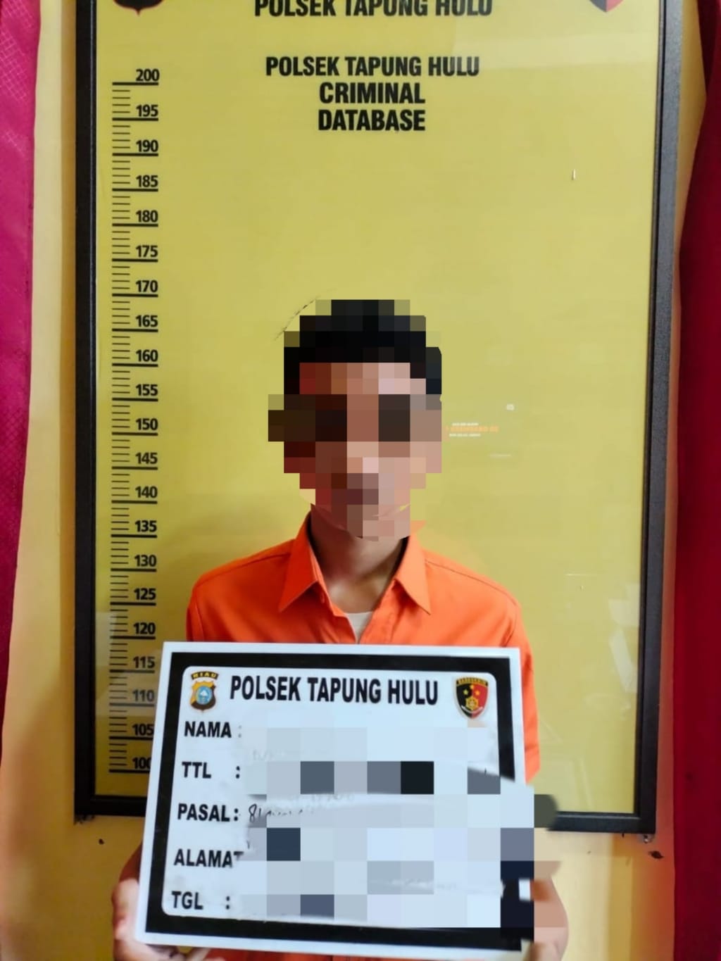 Cabuli ABG Tiga Kali, Pelaku Yang Masih di Bawah Umur di Ringkus Polsek Tapung