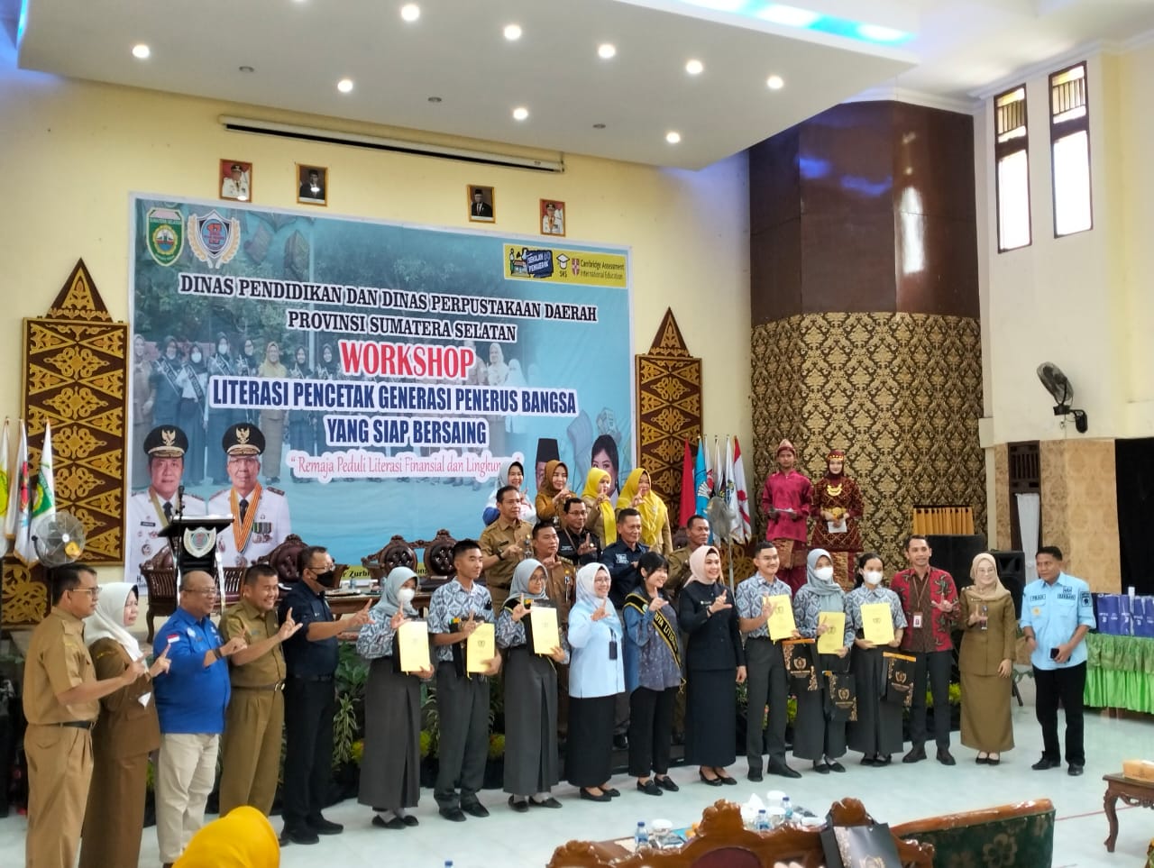 Workshop Gandeng Beberapa Stakeholder Dalam Giat Di SMA Plus Negeri 17 Palembang
