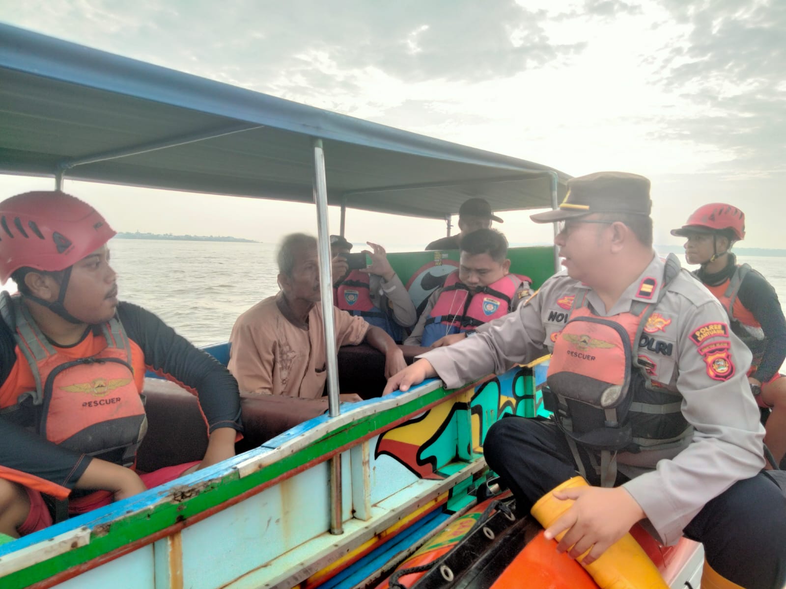 Tim SAR Gabungan Berhasil Temukan Kakek Yang Tenggelam di Sungai Sungsang