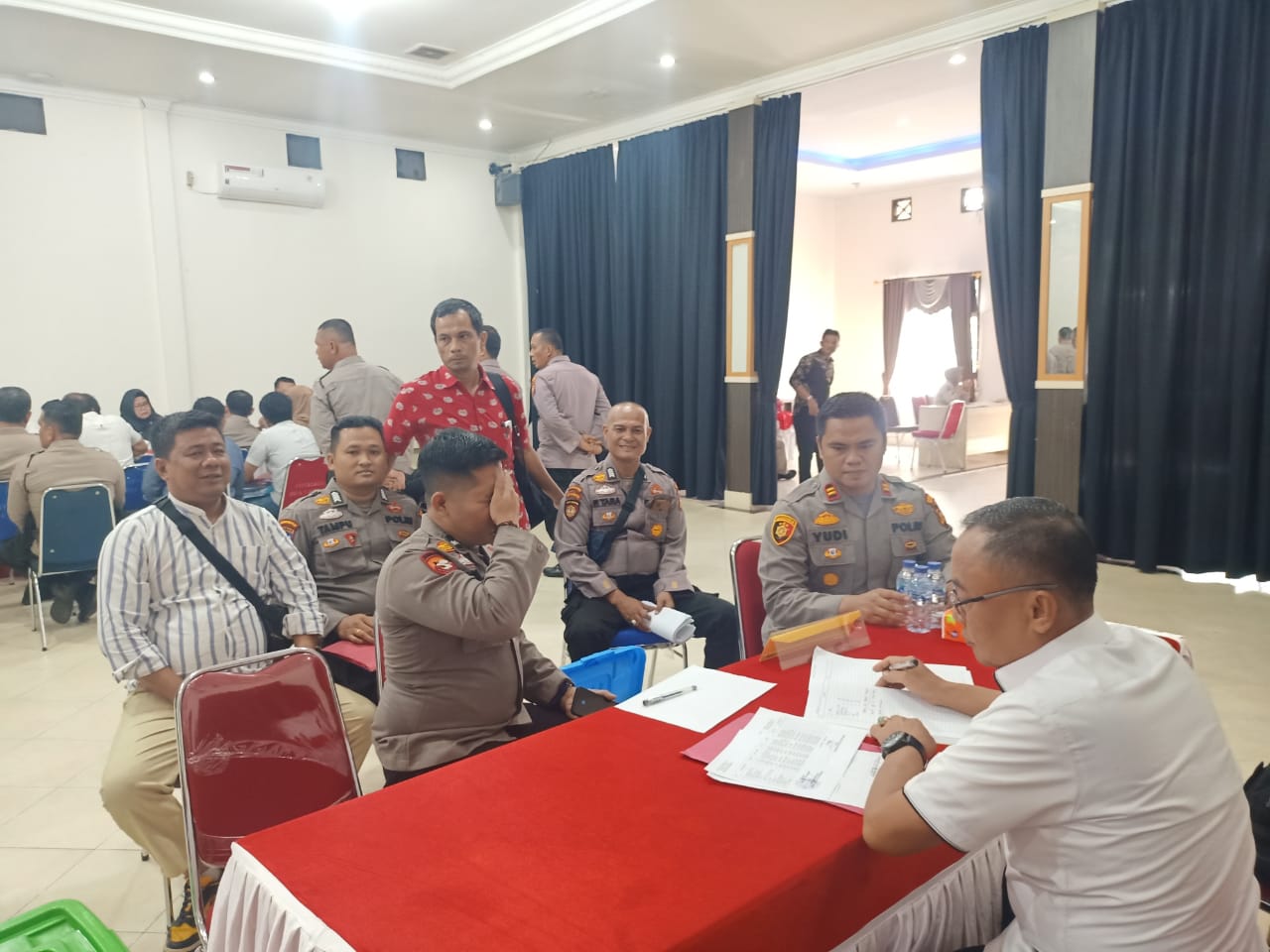Itwasda Polda Riau Audit Lakukan Audit Polsek Teluk Meranti